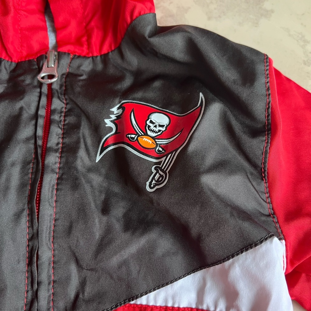 Toddler Tampa Bay Buccaneers wind suit